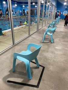 chairs swimming